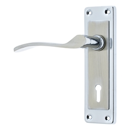 M7A10 - 2 Lever Lockset Wild Star 6"